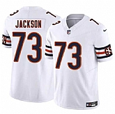 Men & Women & Youth Chicago Bears #73 Jonah Jackson White 2025 F.U.S.E. Vapor Stitched Jersey,baseball caps,new era cap wholesale,wholesale hats